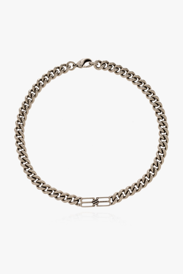 Necklace with logo Balenciaga Vitkac GB